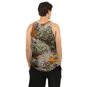 Full Design Go Flower Macro Men's Tank