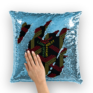 Rasta WWLXLBF Pattern Sequin Cushion Cover