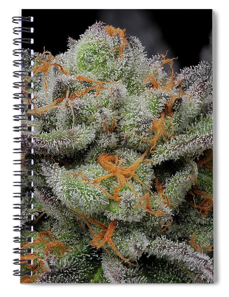 Goyardstrain Trichrome Macro - Spiral Notebook - Weed Without Limits