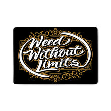 Weed Without Limits Exclusive Black/Gold DoorMat