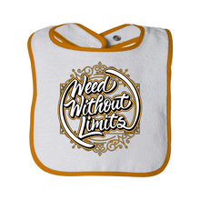 WWL Infant Contrast Trim Terry Bib