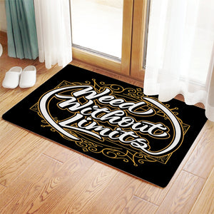 Weed Without Limits Exclusive Black/Gold DoorMat